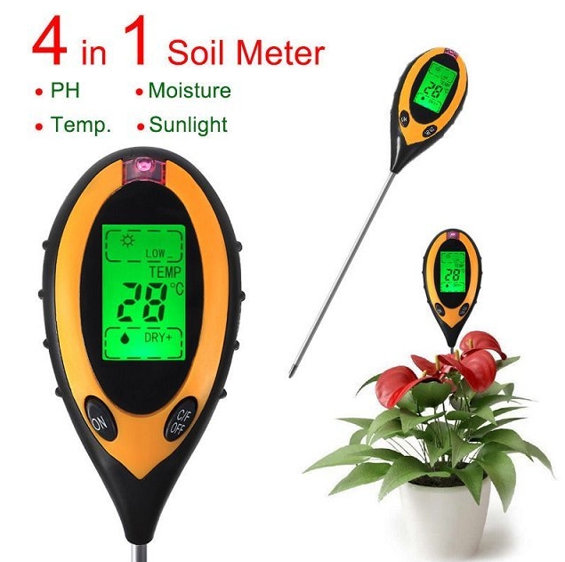 Digital Soil Moisture pH Meter