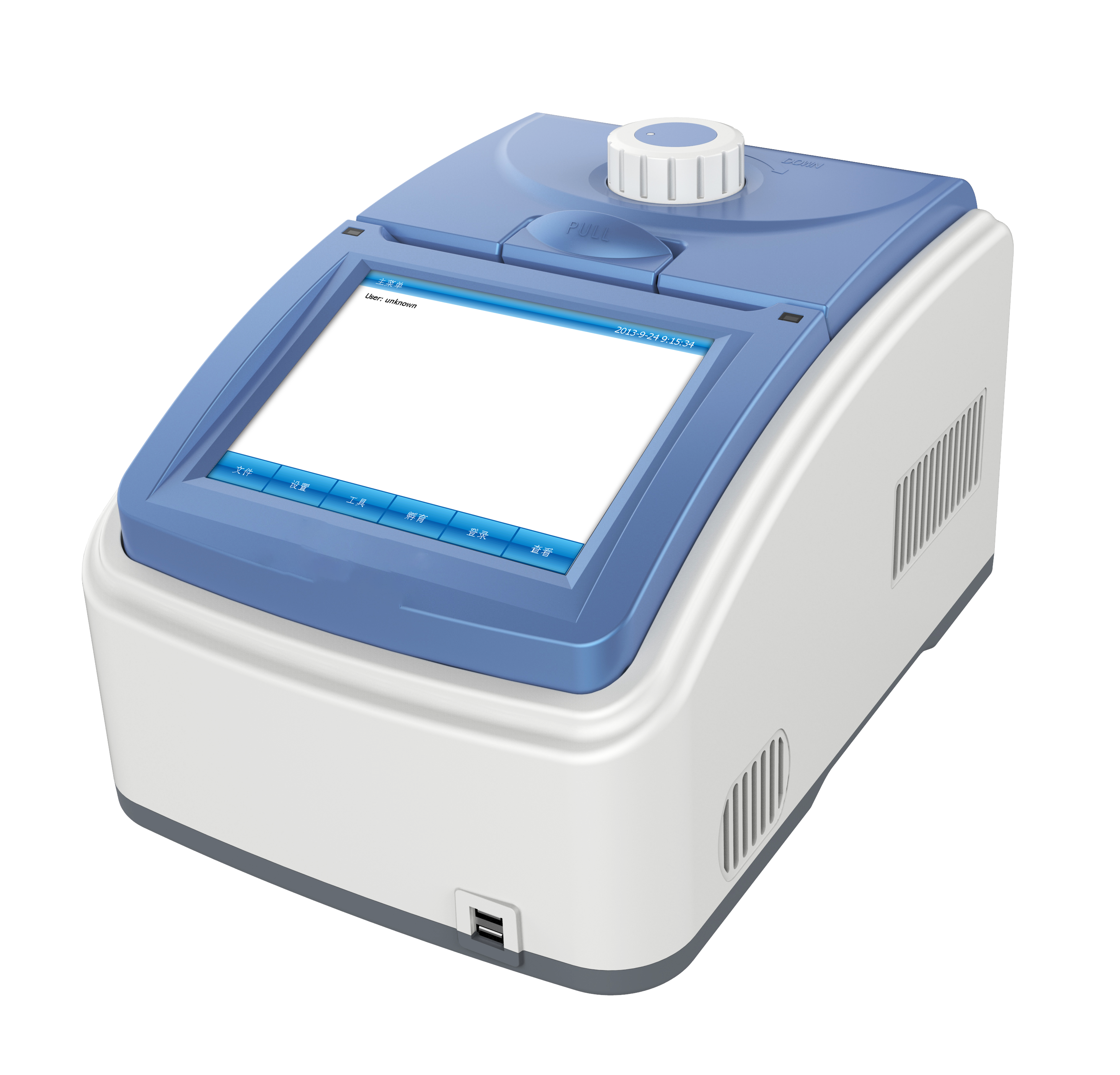 Intelligent Economical  Gene Amplifing and Analyzing (PCR) Instrument