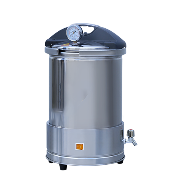Anti-drying Portable Stainless Steel Pressure Steam Sterilizer