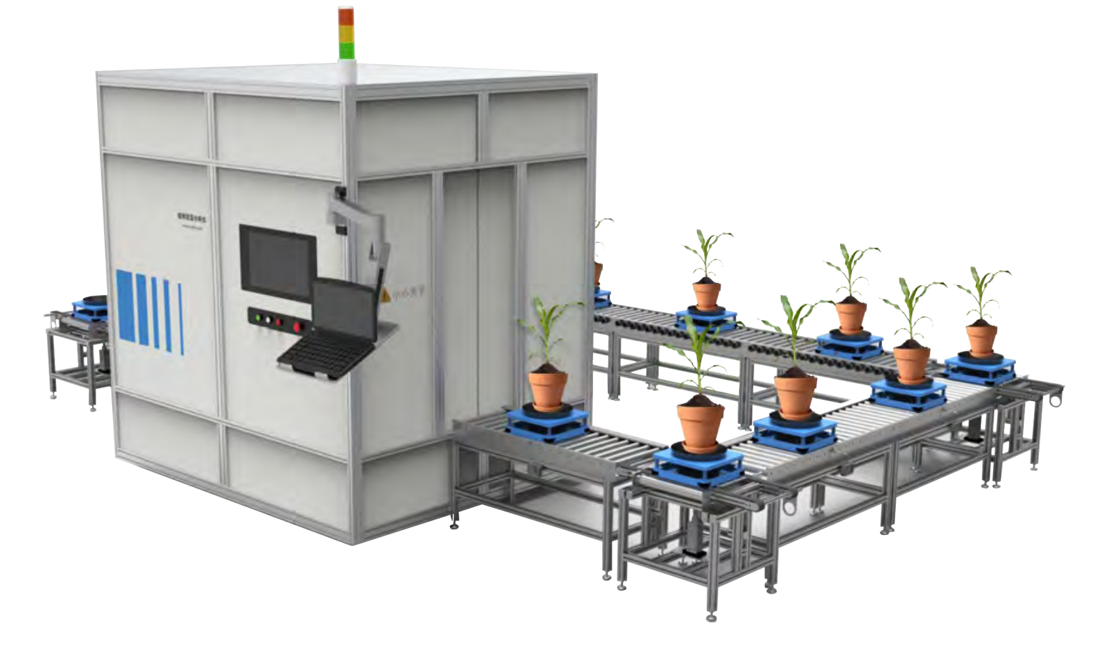 High-Throughput Plant Phenotype Acquisition and Analysis Platform